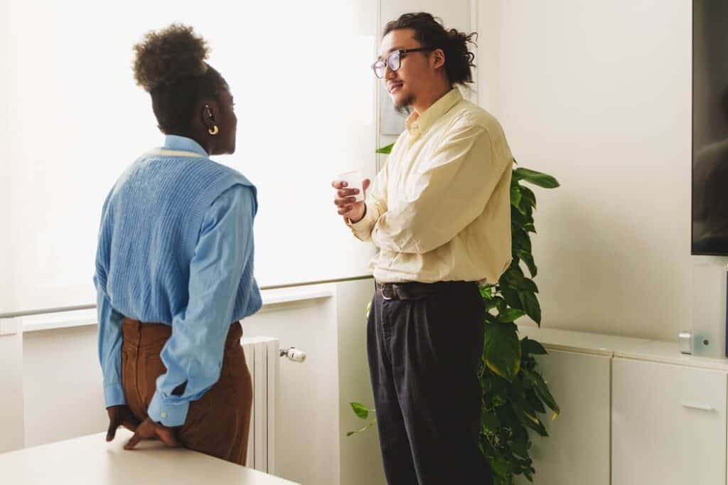 People talking - Irvine Hard Money Lender
